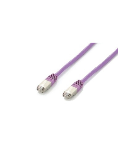 Equip Cable De Red Cat6a 0,50m S/ftp (s-stp) Purpura 605657