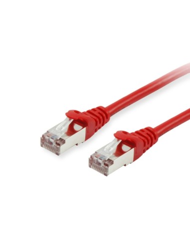 Equip Cable De Red 0,25 M Cat6a S/ftp (s-stp) Rojo 606501