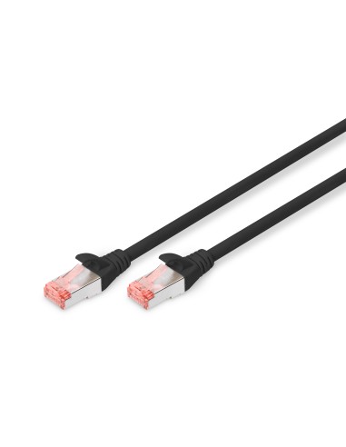 Digitus Cable De Red Awg27 Cat6 S/ftp Lszh 10m negro  Dk-1644-100/bl