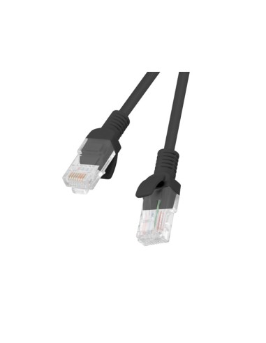 Lanberg Cable De Red Pcu6-10cc-0100-bk,rj45,utp,cat 6,1m,negro