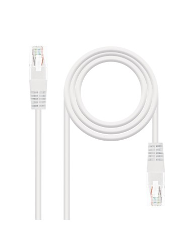 Nanocable Cable De Red Rj45 Cat.5e Utp Awg24 2m - Blanco