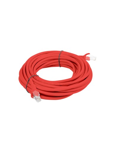 Lanberg Cable De Red Pcu6-10cc-0500-r,rj45,utp,cat 6,5m,rojo