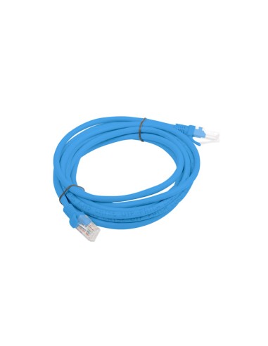 Lanberg Cable De Red Pcu6-10cc-0300-b,rj45,utp,cat 6,3m,azul