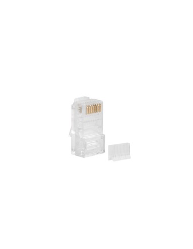 Lanberg Conector De Red Rj45 Plu-6000 Para Cableado Utp Cat6 Bolsa De 100 Unidades