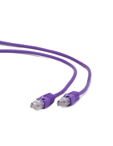 Gembird Cable De Red Utp Cat5e 1mâ â moradoâ pp12-1m/v