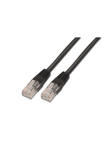 Aisens Cable De Red Rj45 Cat.5e Utp Awg24 - 0.50m - Negro