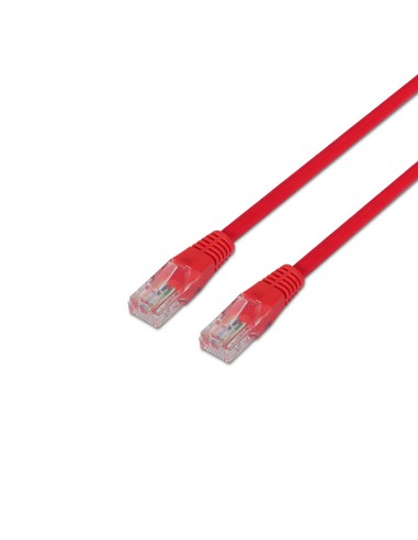 Aisens Cable De Red Rj45 Cat.6 Utp Awg24 - 1m - Rojo