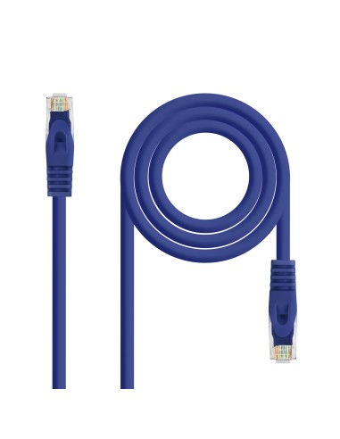 Nanocable Cable De Red Rj45 Lszh Cat.6a Utp Awg24 1m - Azul