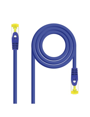 Nanocable Cable De Red Rj45 Lszh Cat.6a Sftp Awg26 0.50m - Azul