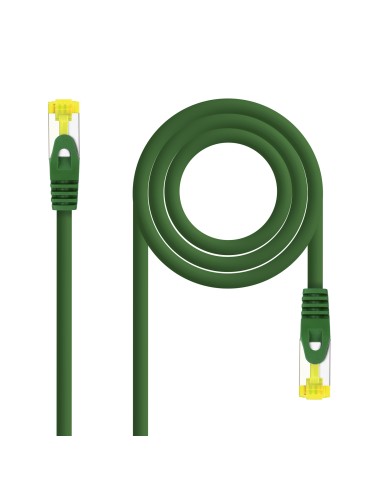 Nanocable Cable De Red Rj45 Lszh Cat.6a Sftp Awg26 0.50m - Verde