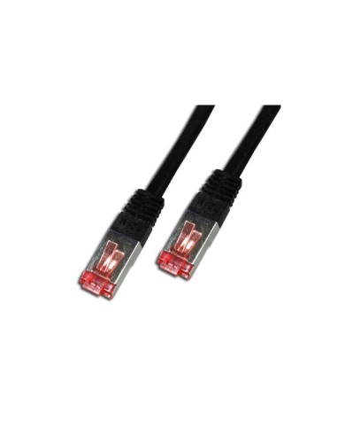 Cable De Red Utp Rj45 Cat 6e 50cm Negro