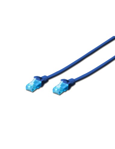 Digitus Cat5e, 1m Cable De Red U/utp (utp) Azul