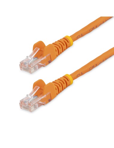 Cable De Red 7m Naranja Cat5e  Cabl Ethernet Sin Enganche