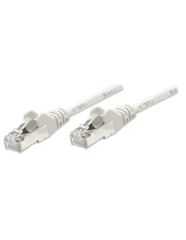 Intellinet Patchkabel Rj45 F/utp Cat5e 7.5m Hebelschutz Grau