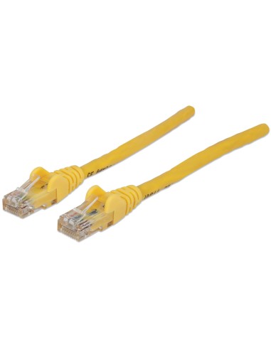 Intellinet Cable De Red Rj45 U/utp Cat6 3.00m Hebelschutz Amarillo