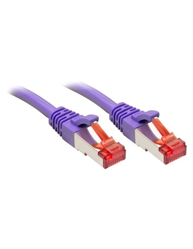 Lindy Rj45/rj45 Cat6 3m Cable De Red S/ftp (s-stp) Violeta