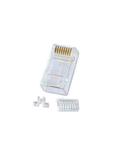 Lindy Rj-45 Connector, 10pk Conector Rj-45 8-pin Cat.6 Transparente