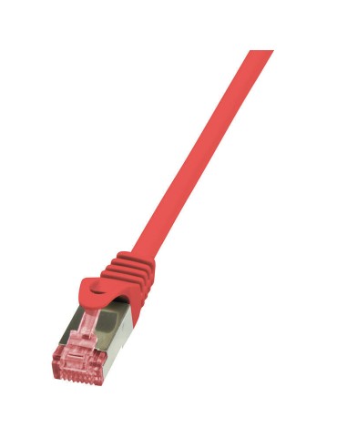 Logilink Cable De Red Cat6 S/ftp Awg27 Pimf Rojo 0,25m