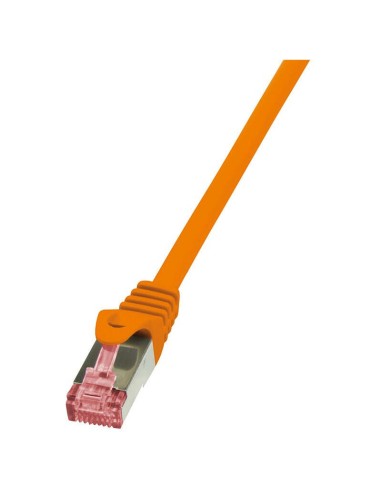 Logilink Cable De Red Cat6 S/ftp Awg27 Pimf Naranja 3,00m