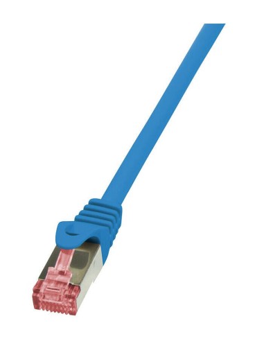 Logilink Cable De Red Cat6 S/ftp Awg27 Pimf Azul 7,50m