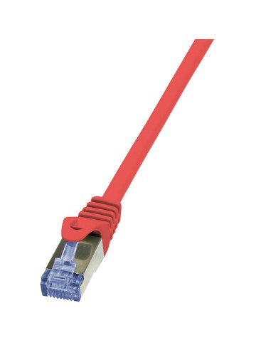 Logilink Cable De Red Cat6a S/ftp Awg26 Pimf Rojo 1,00m