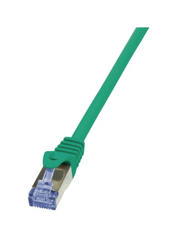 Logilink Patchkabel Cat6a  S/ftp Awg26 Pimf  1,50m Grün