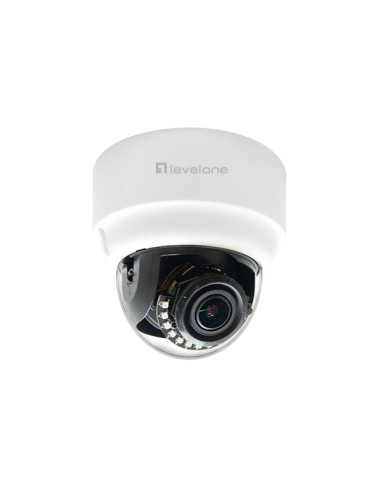 Levelone Ipcam Fcs-3303   Z 4x Dome In  3mp H.265 Ir 13w Poe