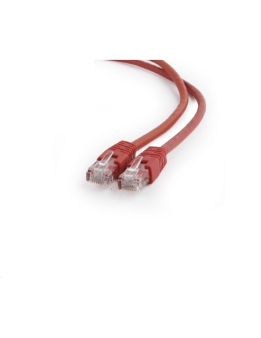 Gembird Cable De Red Utp Cat6, 0.25 M Rojo