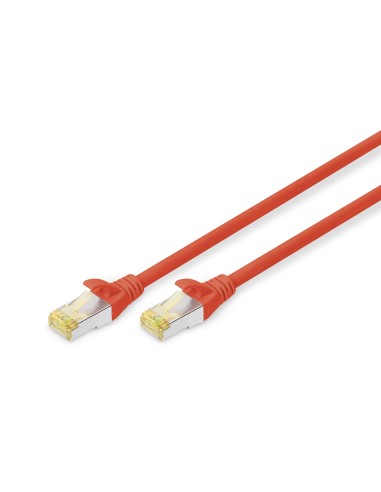 Digitus Cat 6a S-ftp Patch Cable Cu Lszh Awg 26 7 Length 0.5 M Color Red