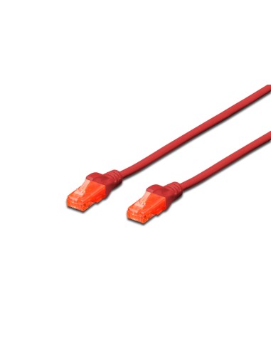 Digitus 0.25m Cat6 U/utp Cable De Red 0,25 M U/utp (utp) Rojo