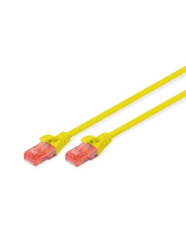 Cable De Red Utp Rj45 Cat 6e 50cm Amarillo