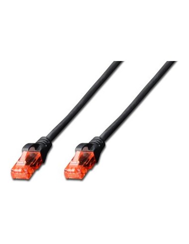 Cable De Red Utp Rj45 Cat 6e 1m Negro