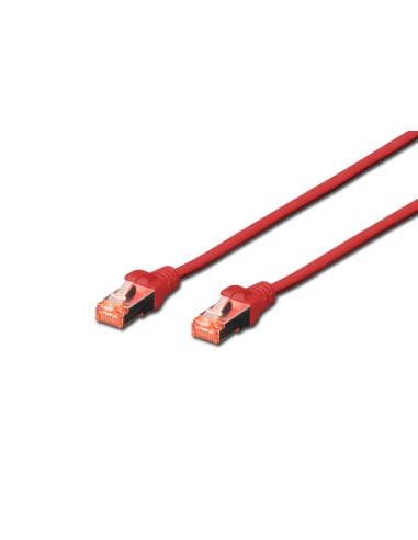 Digitus Dk-1614-100/r Cable De Red 10 M Cat6 U/utp (utp) Rojo