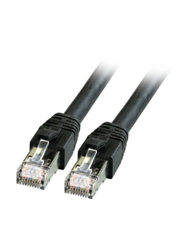 Efb Elektronik Rj45 Cable S / Ftp, Cat.8.1, Bc, Lszh, 7.5m, Negro Cable De Red Cat8.1 S / Ftp (s-stp) Negro