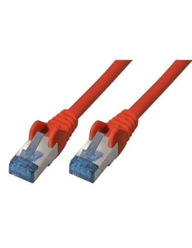 S-conn Cat6a, 0.25m Cable De Red 0,25 M S/ftp (s-stp) Rojo