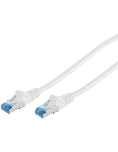 Cable De Red Cat6a Rj45 S/ftp 3m Blanco