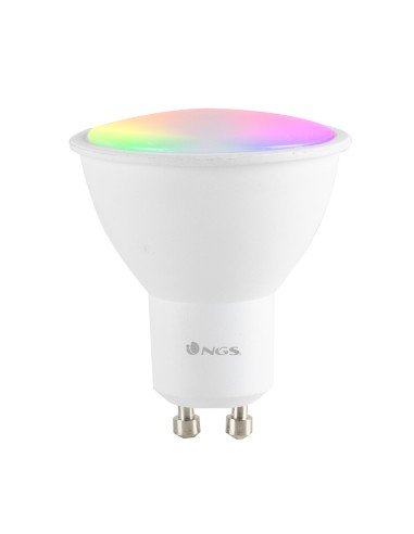 Bombilla Led Inteligente Ngs Smart Wifi Led Gleam 510c Casquillo Gu10 5w 460 Lúmenes 2100k-6500k