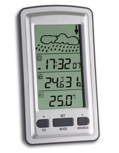 Tfa-dostmann 35.1079 Estación Meteorológica Digital Plata