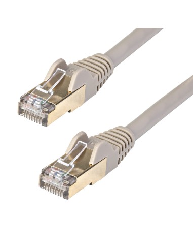 5m Cat6a Ethernet Cable        Cabl Grey - Shielded Copper Wire