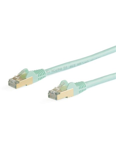 5m Cat6a Ethernet Cable Aqua   Cabl .