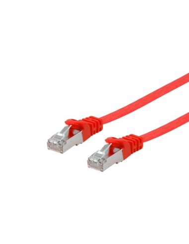 Equip Cable De Red Cat6a  U/ftp 2xrj45  5.00m Rojo