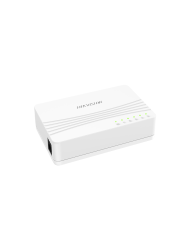 Switch De Sobremesa Hikvision 5 Puertos 10 / 100 / 1000