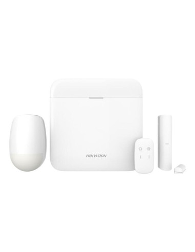 Kit Axpro 868mhz 64 Zonas Hikvision Panel + Detector + Mando + Contacto