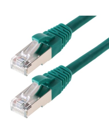 Helos Cable De Red Sf/utp Cat 5e Verde 0,25m