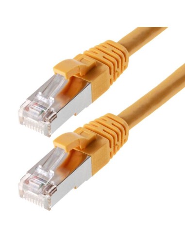 Helos Cable De Red Sf/utp Cat 5e Amarillo 0,5m