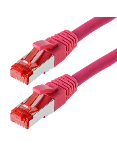 Helos Cable De Red S/ftp Cat 6 Magenta 0,5m