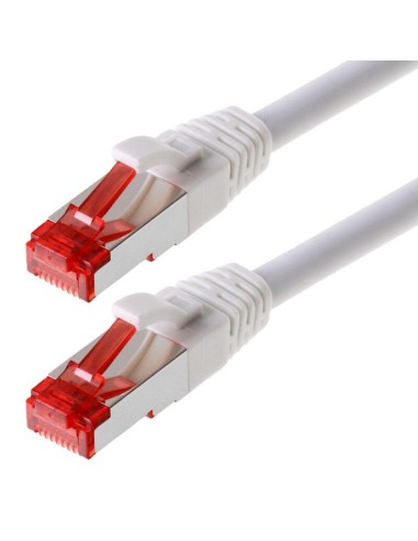 Helos Cable De Red S/ftp Cat 6 Blanco 0,5m