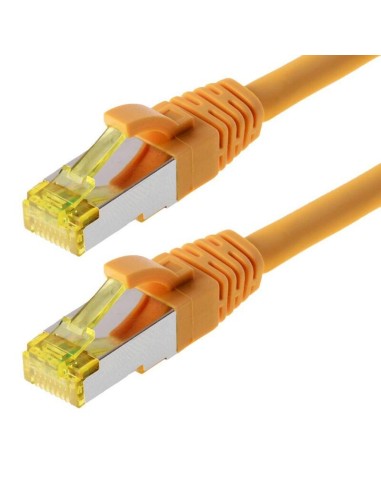 Helos Cable De Red S/ftp Cat 6a Amarillo 3,0m