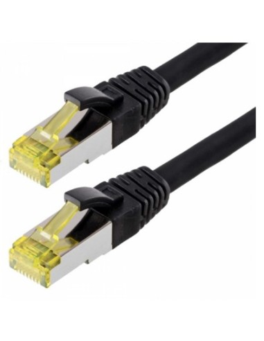 Helos Cable De Red S/ftp Cat 6a Negro 2,0m