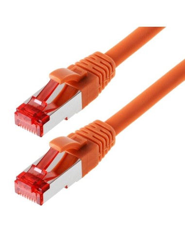 Helos Cable De Red S/ftp Cat 6 Orange 0,25m